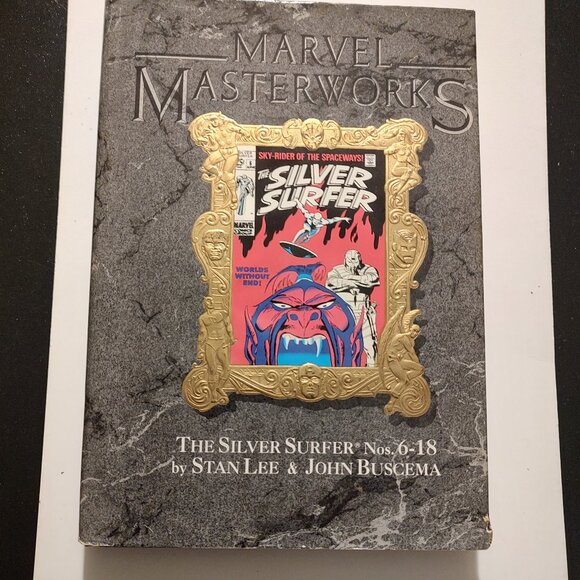 SILVER SURFER MARVEL MASTERWORKS VOL 2 HARDCOVER GOLD FOIL 1ST PRINT STAN LEE